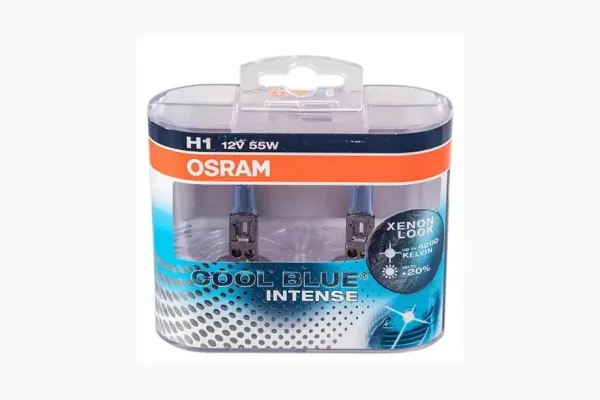 Лампа головного світла Osram H1 55W 64150CBI Cool Blue Intense
