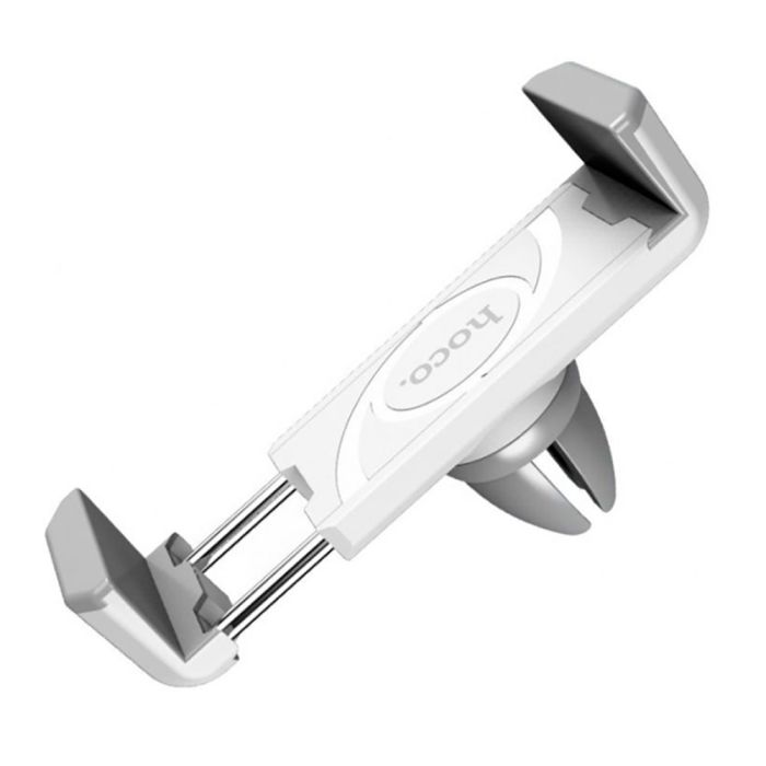 Автоутримувач для телефону Hoco CPH01 Mobile Holder for car outlet. Колір: білий